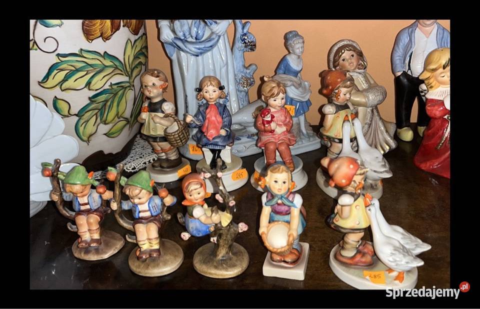 Dziewczynka duża z koszyczkiem Figurka Goebel pomorskie sprzedam