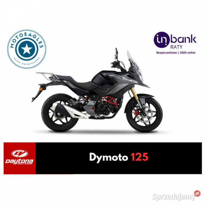 Daytona Dymoto 125 Daytona Dymoto 125 Transport pełny VAT Motocykle, skutery, quady wielkopolskie Bicz