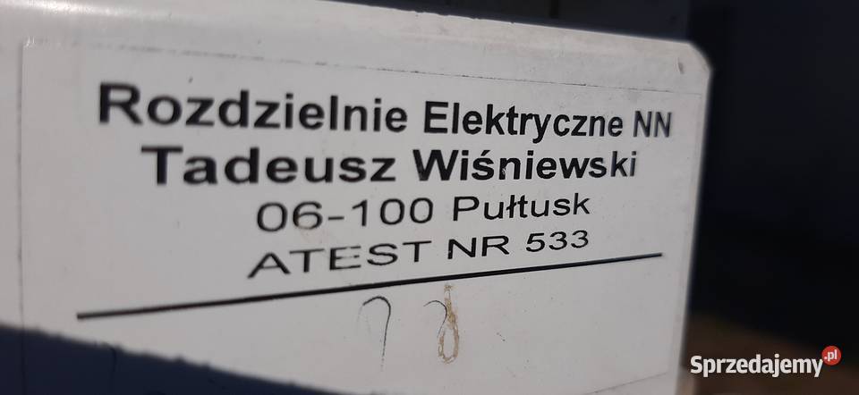 Erbetka skrzynka elektryczna Elektryczne Legionowo