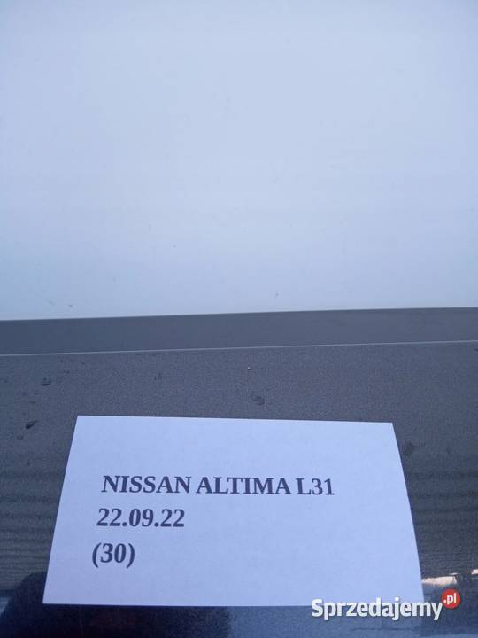 LISTWA PROGOWA NAKŁADKA LEWA NISSAN ALTIMA L31 osobowe Nowy Tomyśl