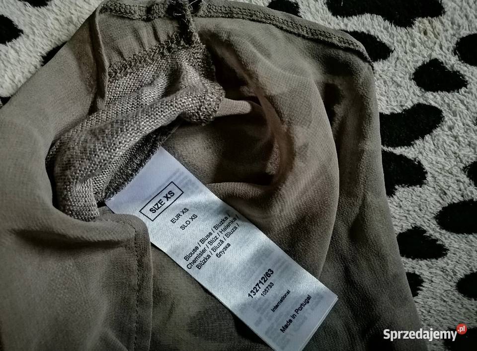 ORSAY bluzka bluzeczka tył inny materiał XS S sprzedam