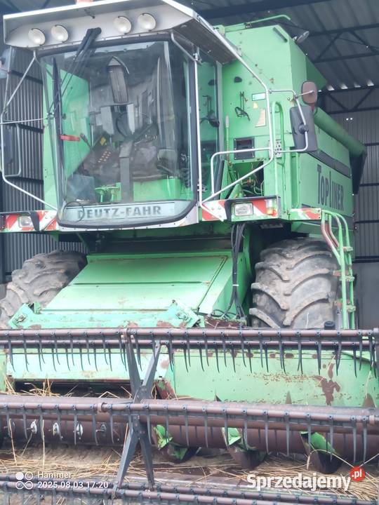 Kombajn zbożowy Deutz fahr 4080hts heder 54 Nowe Miasto Lubawskie