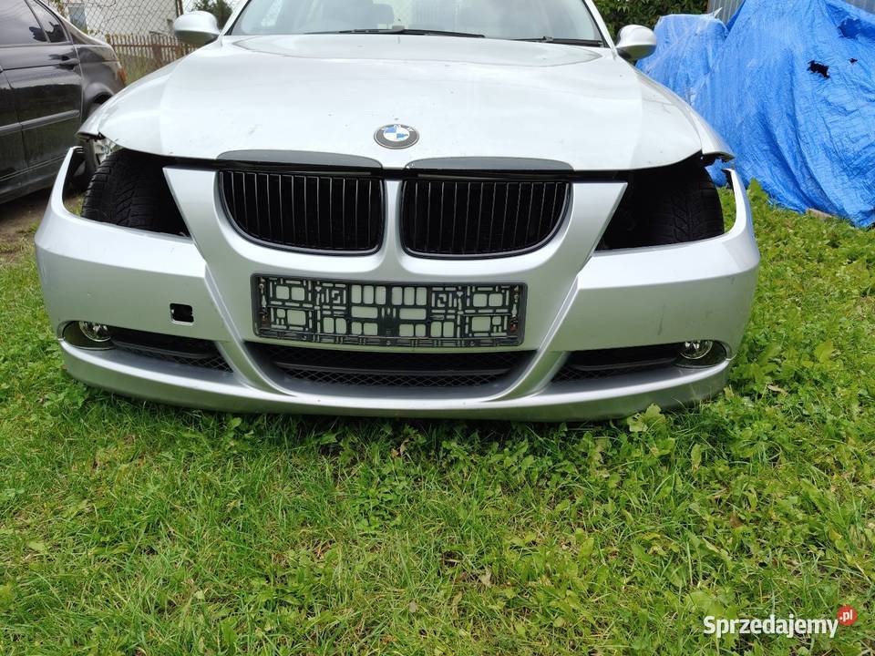 Bmw e90 zderzak przedni srebrny titansilber Zderzaki Karoseria Aleksandrów Łódzki