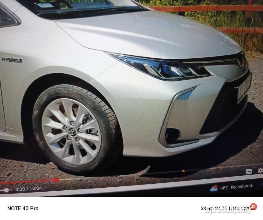 Toyota Corolla Hybryda E 21 2019 2020 Włocławek