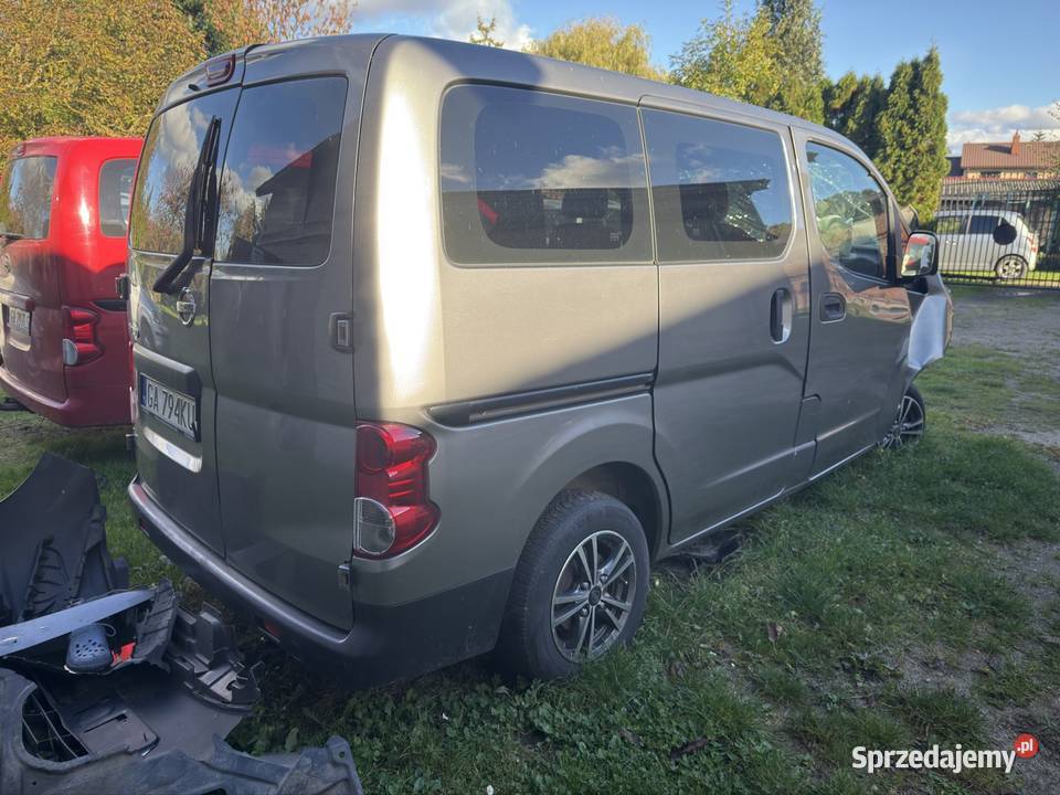 Nissan NV200 uszkodzony Wejherowo