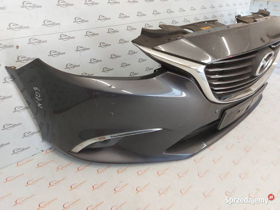 MAZDA 6 III GJ 22 D 16r zderzak przód GMN350031 Zderzaki świętokrzyskie Kielce