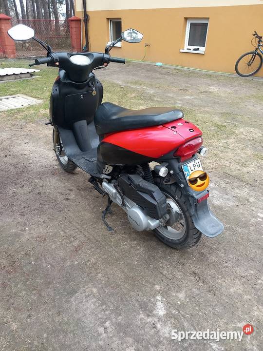 Skuter Romet Jackfox 50125 poj 4T zarejestrowany w Polsce Janowiec