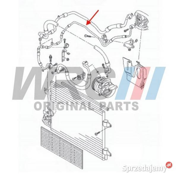 Przewód klimatyzacji Vw Golf V Scirocco Passat Bydgoszcz