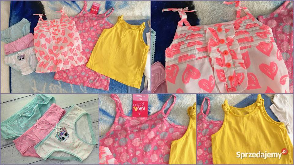 zestaw paka dziewczynka lato zima sukienka Krosno