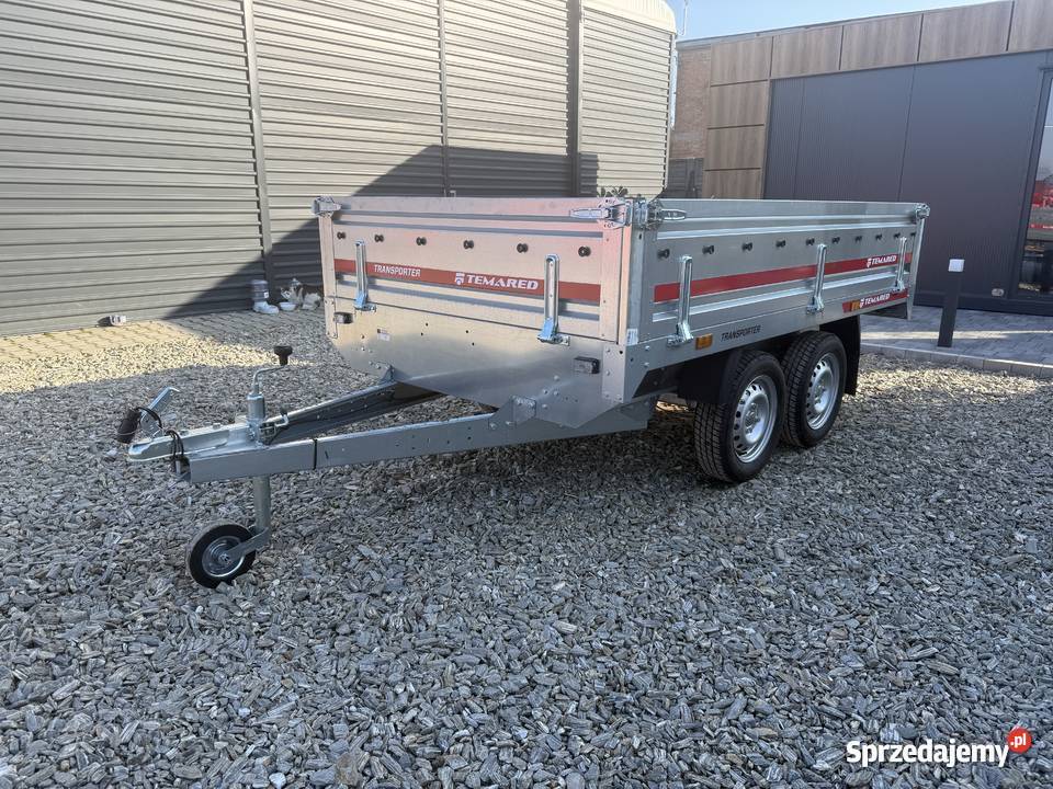 Przyczepka samochodowa Temared TRANSPORTER 25152 pełny VAT