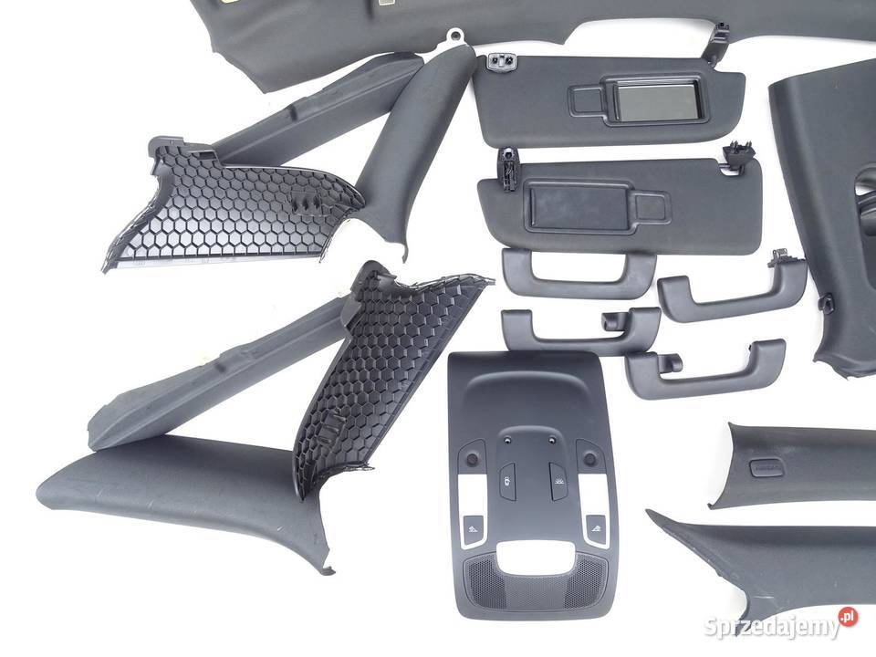 PODSUFITKA KOMPLETNA CZARNA SLINE 4G5867506 AUDI Podsufitki