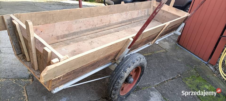 wóz ciągnikowy dwukołówka dwukółka Limanowa