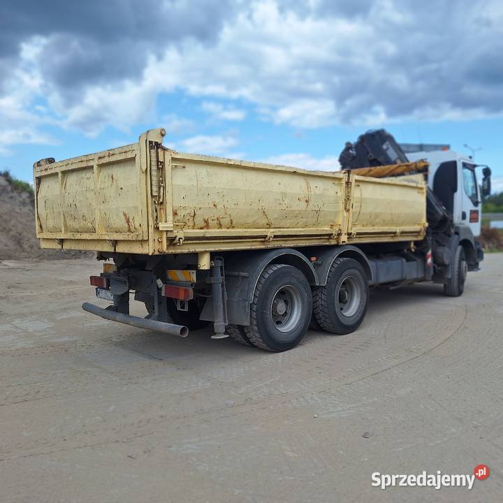 Wywrotka z HDS Renault Kerax 6x4 Wywrotki Sękocin Stary
