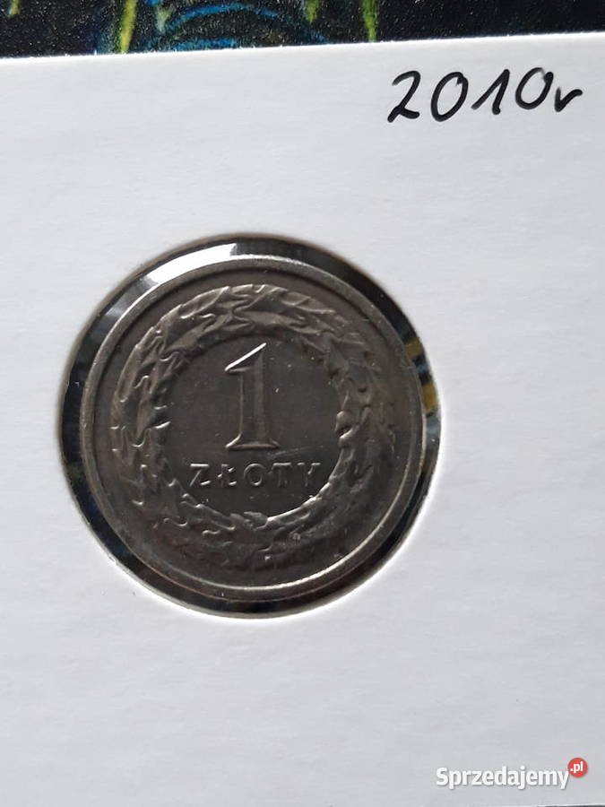 1 złoty 2010 r 1 około mennicza sprzedam