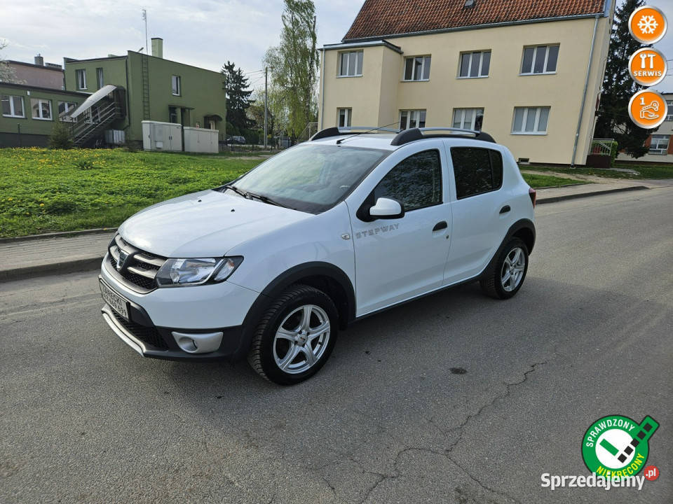 Dacia Sandero Stepway Opłacona Zdrowa Zadbana Serwisowana z Klimatyzacją i…