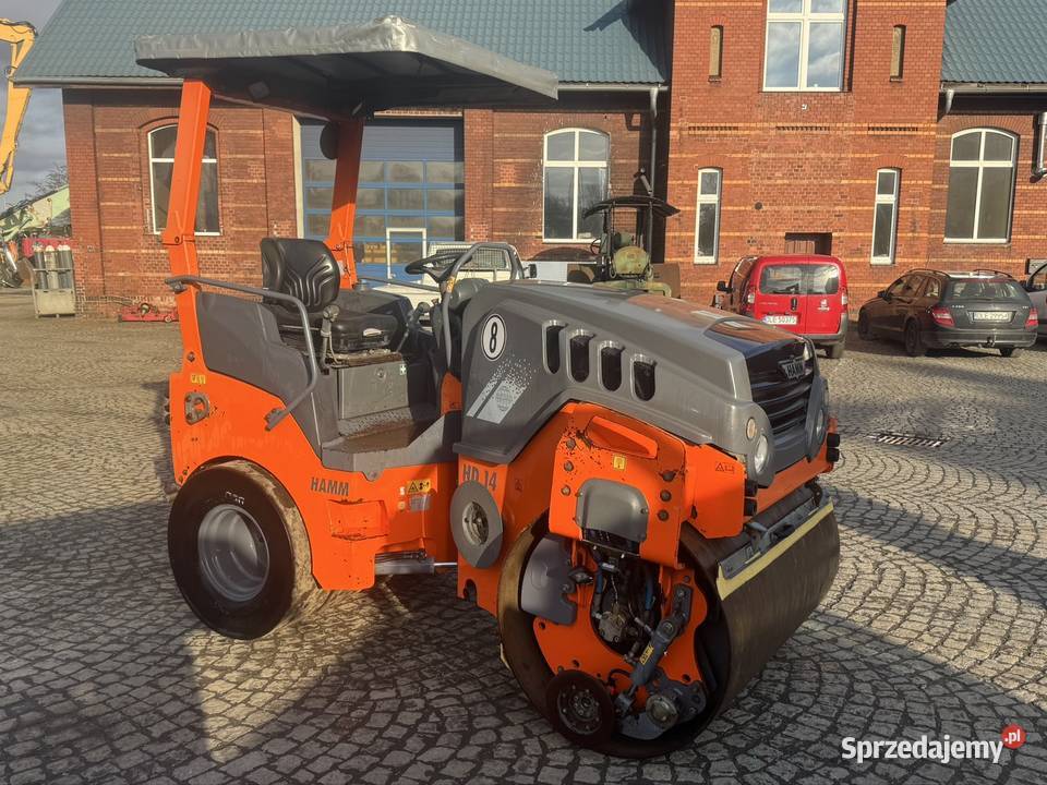 Walec Hamm HD14 VT GumaStal Chojnów