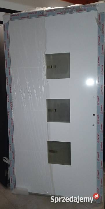 Drzwi zewnętrzne antracyt 110x210 Tuchola