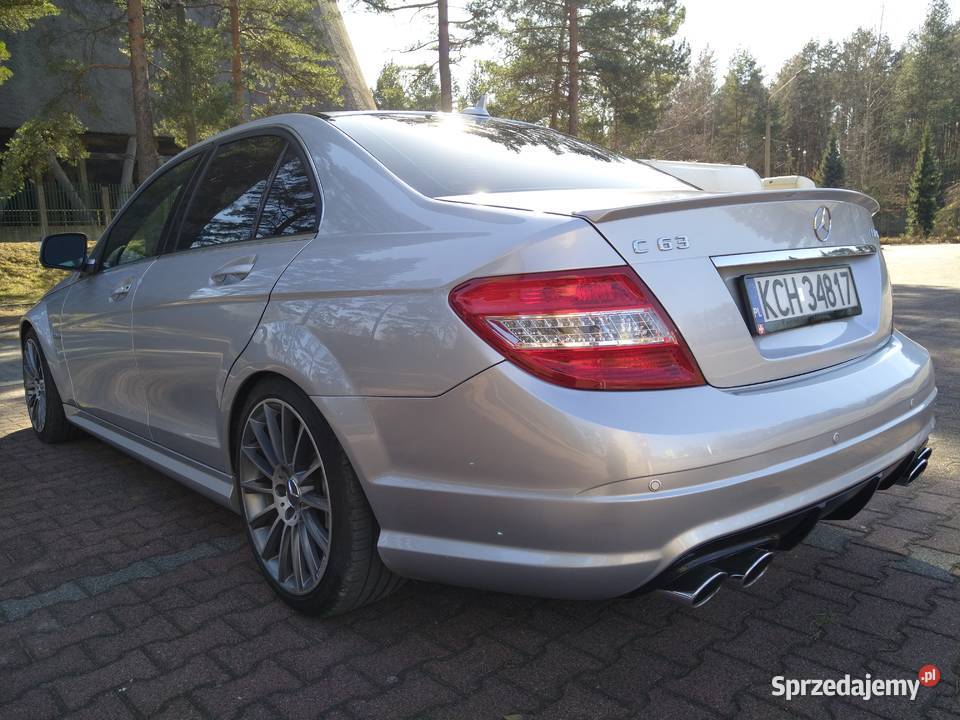 MercedesBenz C63 AMG P30 487 62 V8 LSD 6208cm3 małopolskie Trzebinia