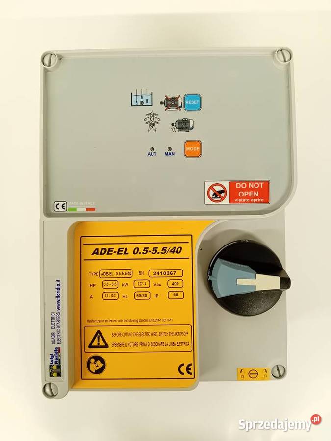 trójfazowy kontrolersterownik 1pompysilnika Limanowa