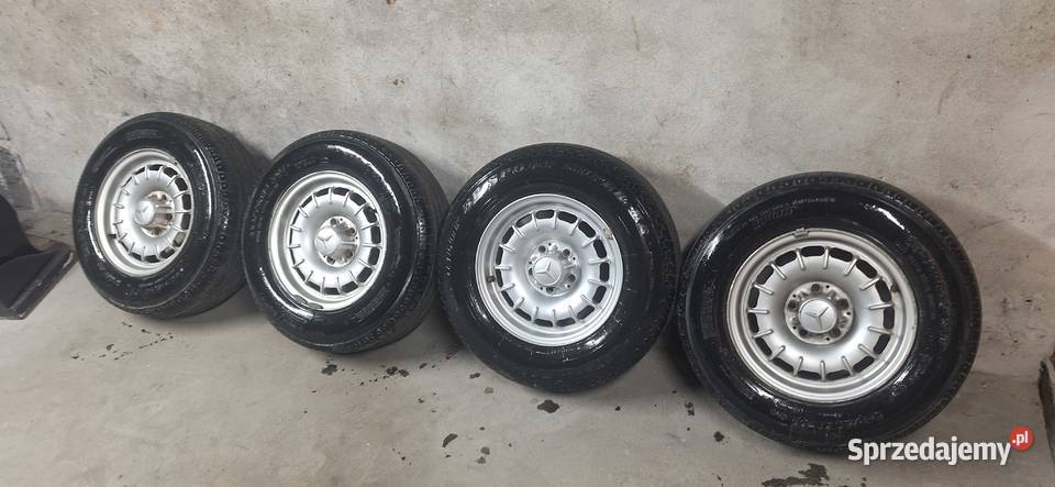 Alufelg opony Baroki Mercedes SL S klasa w124 Góra Świętej Anny