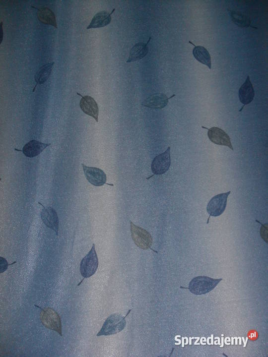 dzianina zasłonowa 150 odcienie błękitu Wrocław