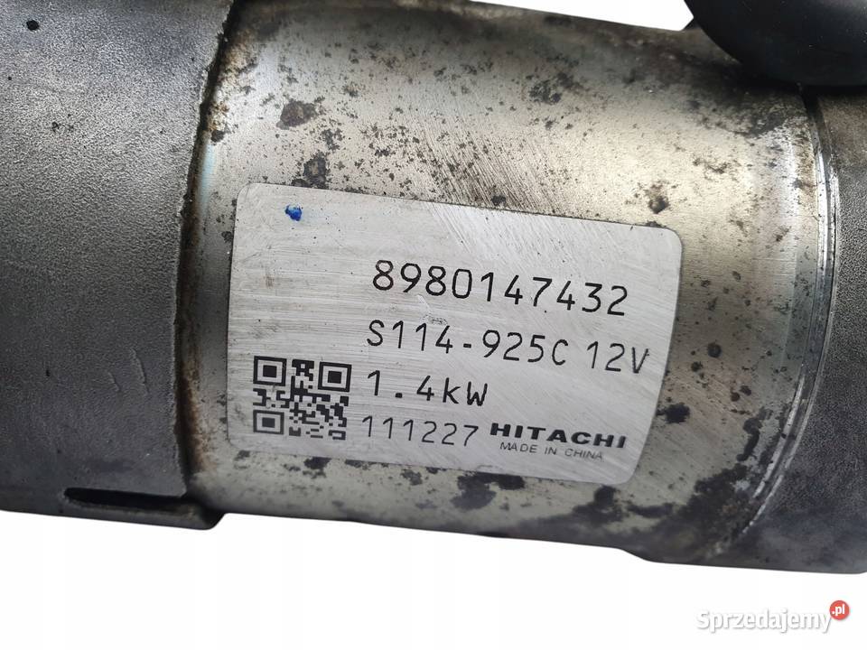 ROZRUSZNIK Opel Astra H 17 CDTi Z17DTL Hitachi Chełm
