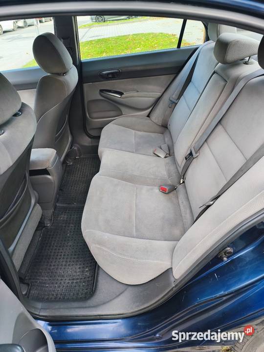 Honda Civic VIII 2008 Kraków welurowa tapicerka