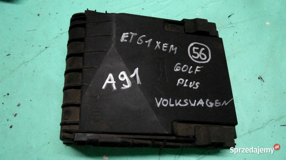 VW GOLF PLUS 16 TDI 12r skrzynka bezpieczników osobowe