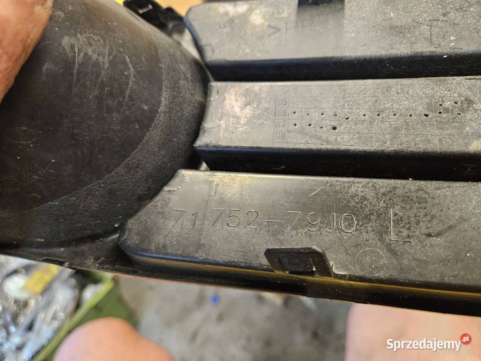 SUZUKI SX4 LIFT KRATKA LEWA ZDERZAKA PRZÓD osobowe Atrapy Międzychód sprzedam