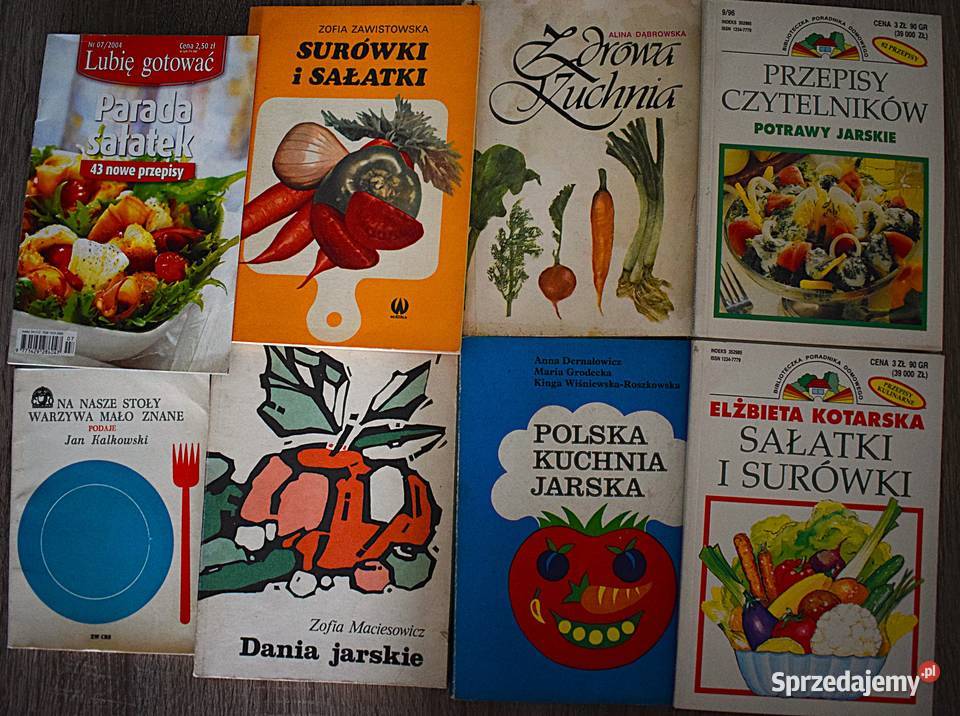 Dania sałatki surówki i potrawy jarskie zdrowa