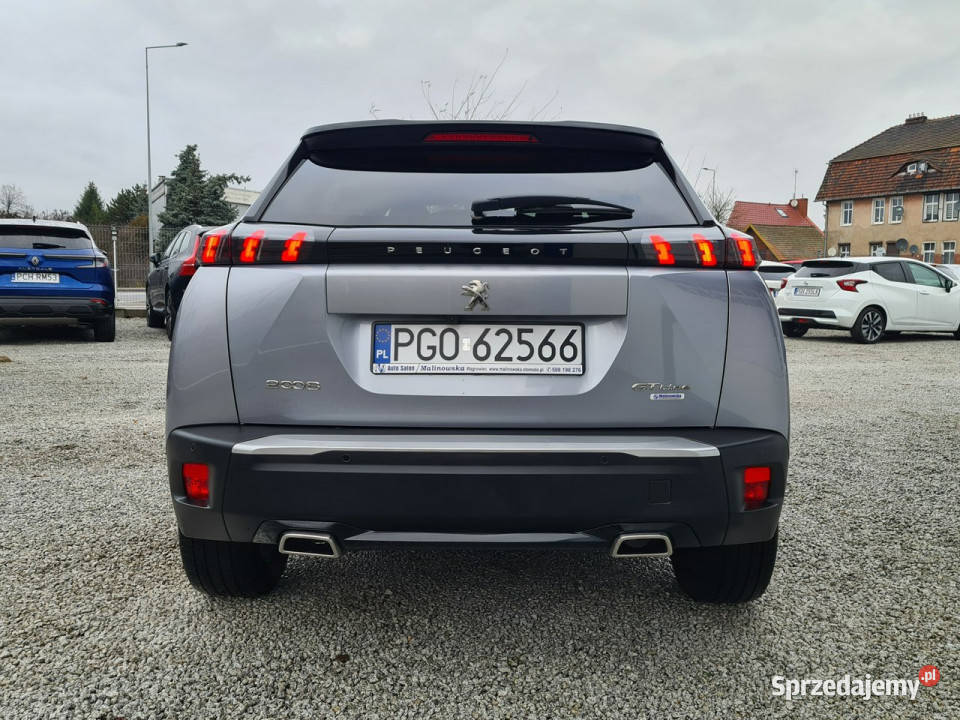 Peugeot 2008 GTLine Navi Kamera 2xPDC Full Led szary wielkopolskie sprzedam