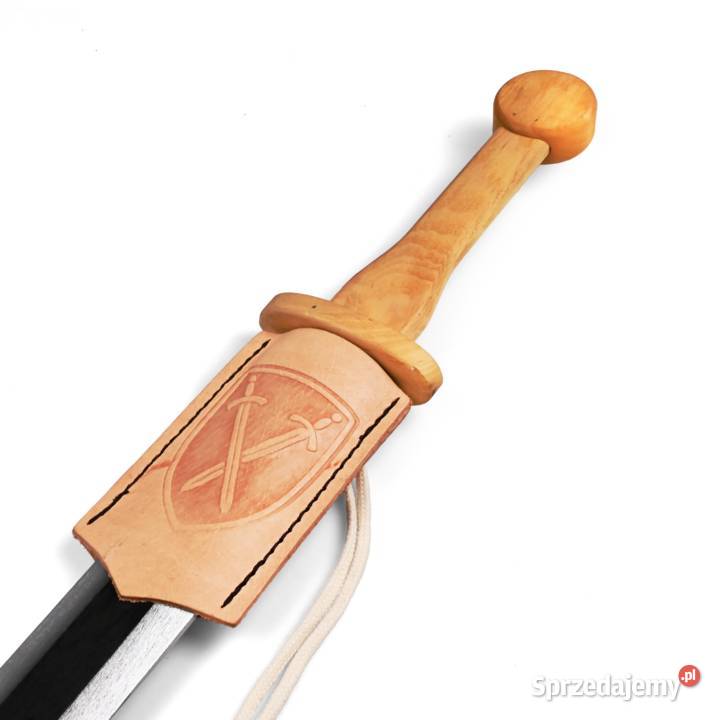 Miecz Gladius Rudis i krótki Pendant Drewno Szczecin