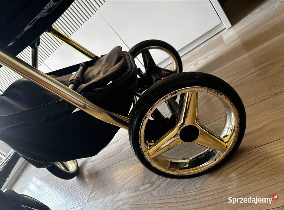 Wózek Adamex gondola fotelik Cybex z adapterami Kraków