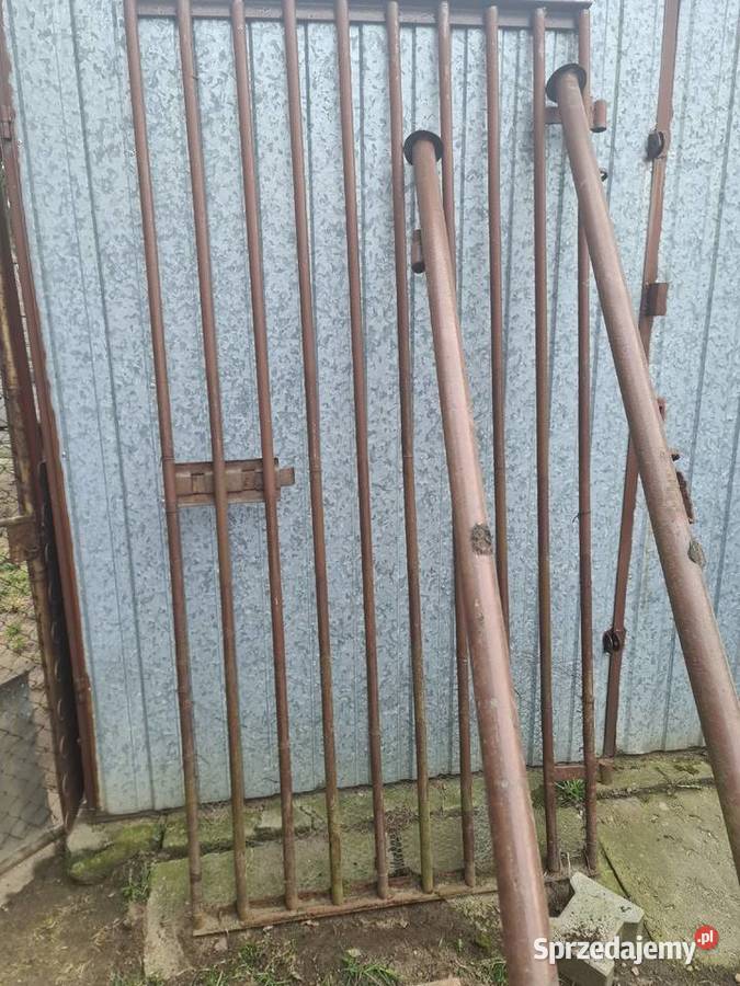 Furtka metalowa z demontażu Częstochowa sprzedam