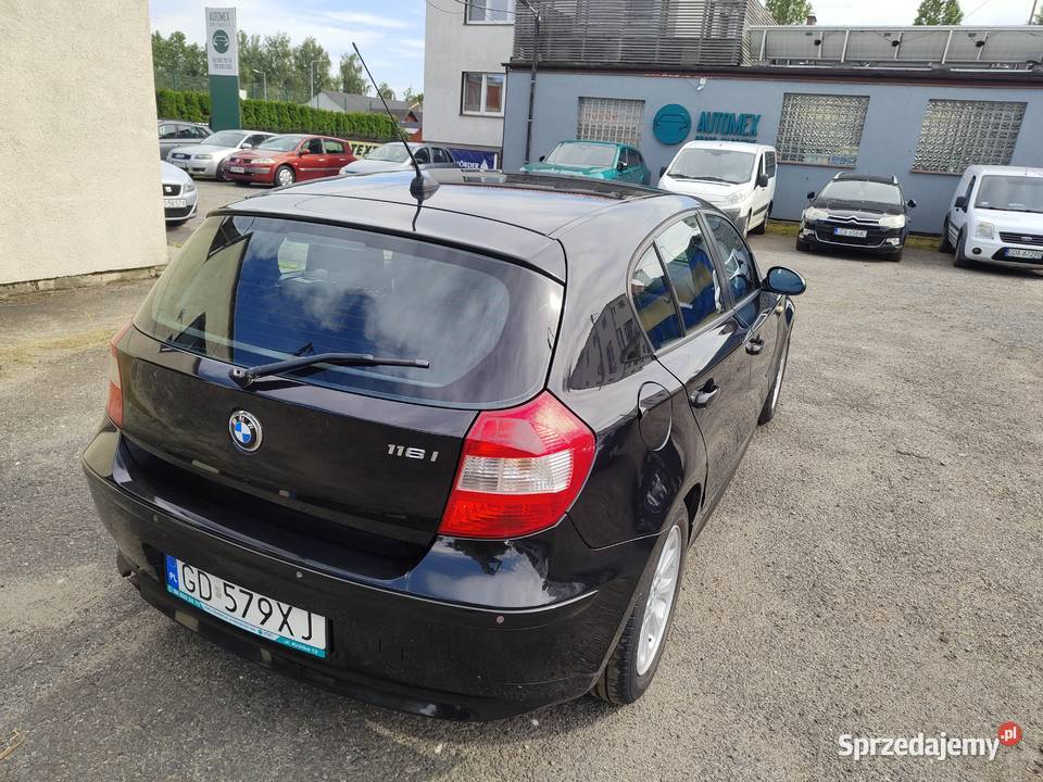 BMW Seria 1 E87 116i 2006r pomorskie Pruszcz Gdański