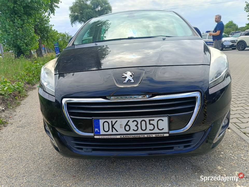 Peugeot 5008 16 HDi Oszczędny Bezawaryjny kurtyny powietrzne Kędzierzyn-Koźle