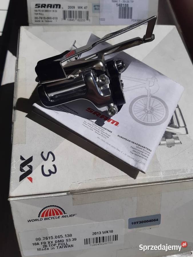 Przerzutka przednia SRAM XX S3 2x Top Pull Dębica