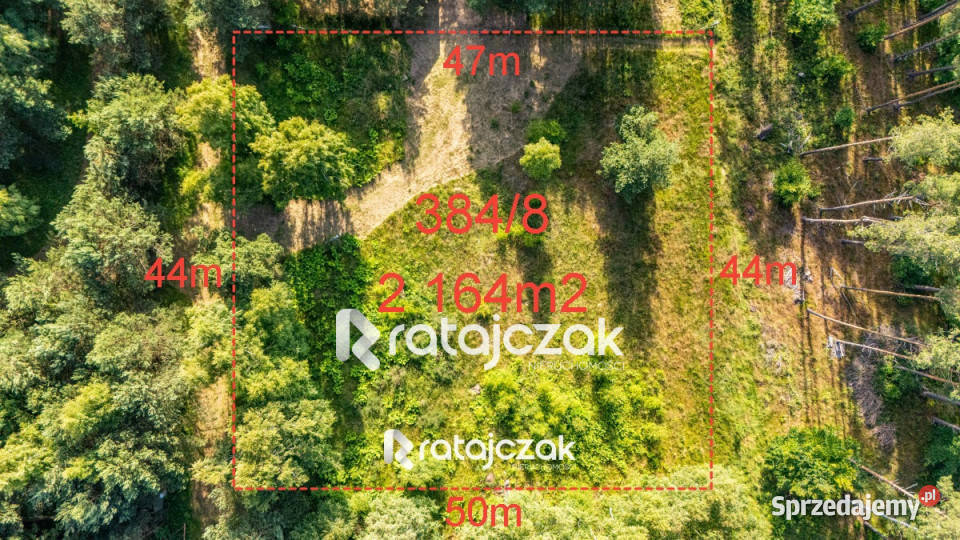 Działka 2164m2 Sasino Stara Cegielnia