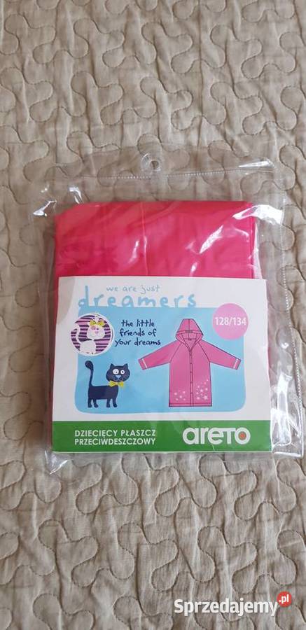 Nowy Areto płaszcz płaszczyk przeciwdeszczowy Rozmiar 128 Warszawa