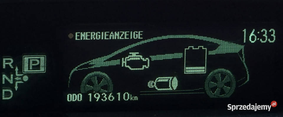 Toyota Prius 18 Hybryda Automat Navi Kamera Prius Elbląg