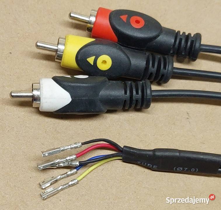 CABLETECH KABEL ZŁĄCZE PRZEWÓD AUDIO VIDEO 3X Mielęcin sprzedam