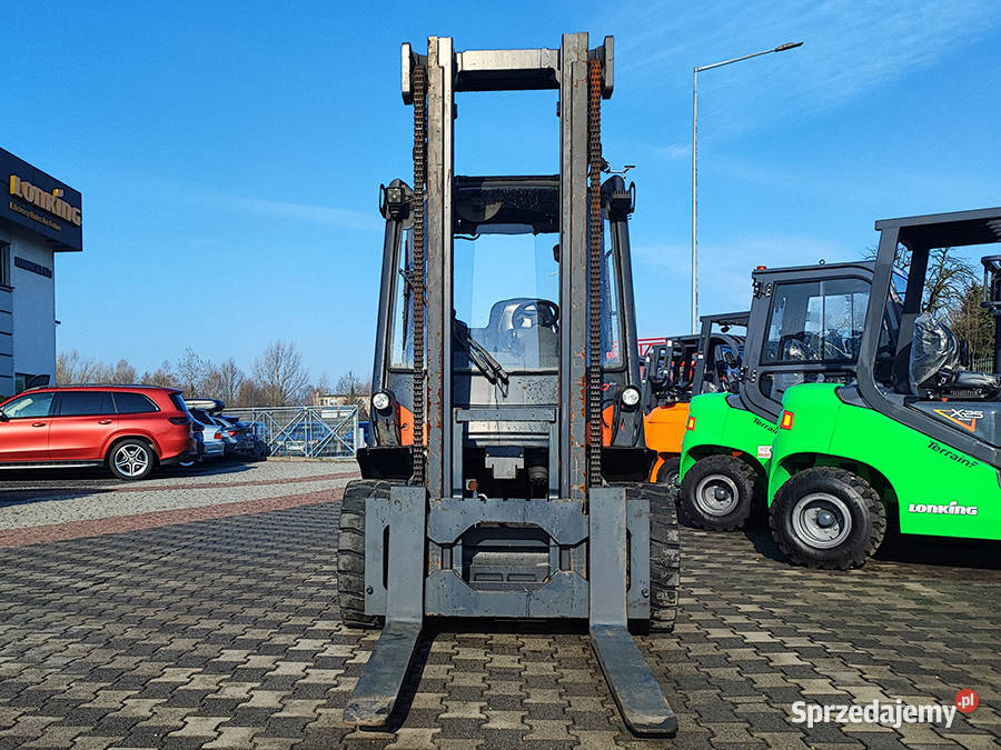 wózek widłowy Linde H50D02 diesel 5 t duplex 37 Kęty