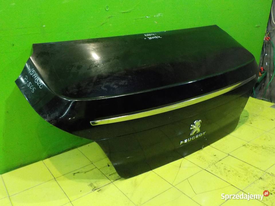 PEUGEOT 508 I 11r 4D klapa tyl Suków