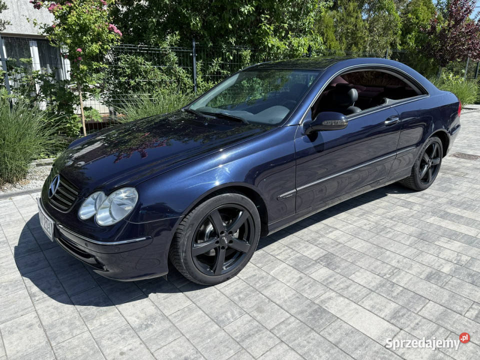 Mercedes CLK 200 zadbana 100 oryginalny przebieg isofix Poznań