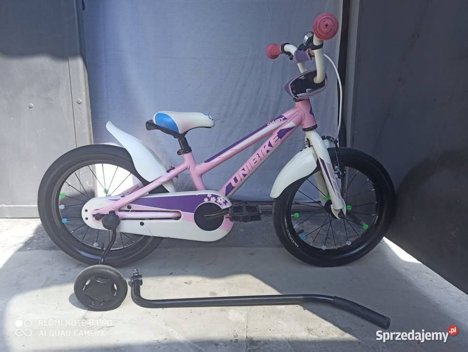Rowerek Dzieciecy 16 Aluminiowy Unibike Daisy Wieliczka
