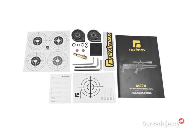 Wiatrówka PCP Reximex Meta 45 mm z regulatorem i Sporty strzeleckie i myślistwo Trzcianka