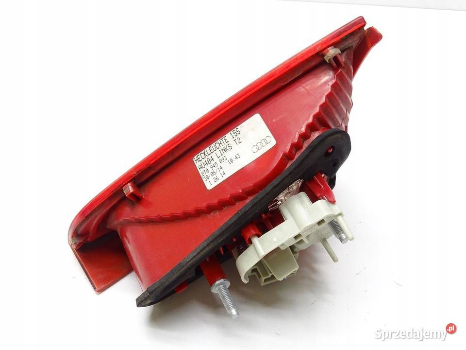 LAMPA LEWA LEWY TYŁ TYLNA W KLAPE AUDI A5 8T Lampy przednie