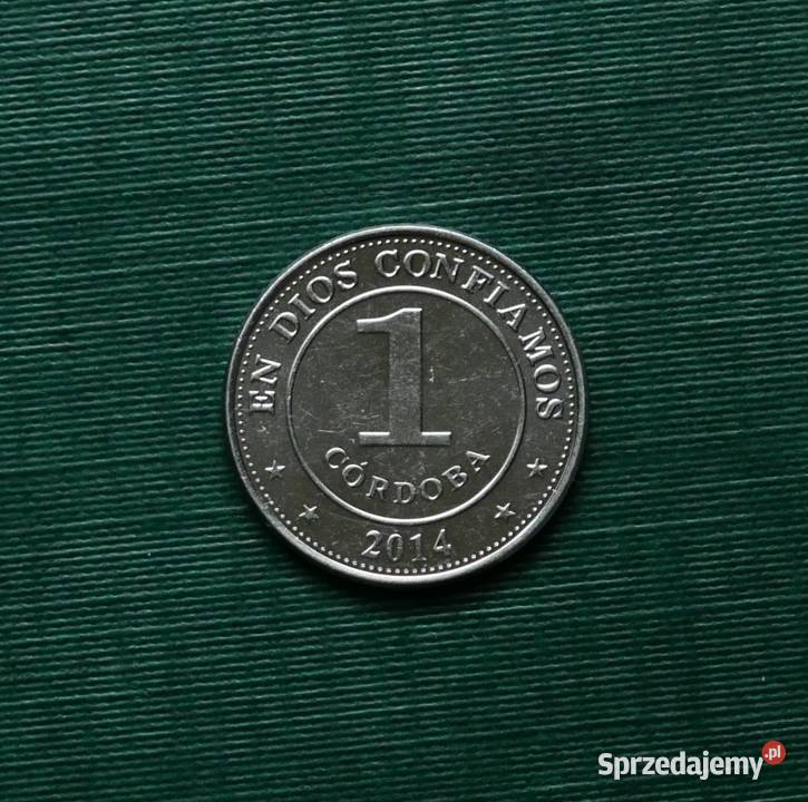 NIKARAGUA 1 córdoba 2014r Numizmatyka Gliwice
