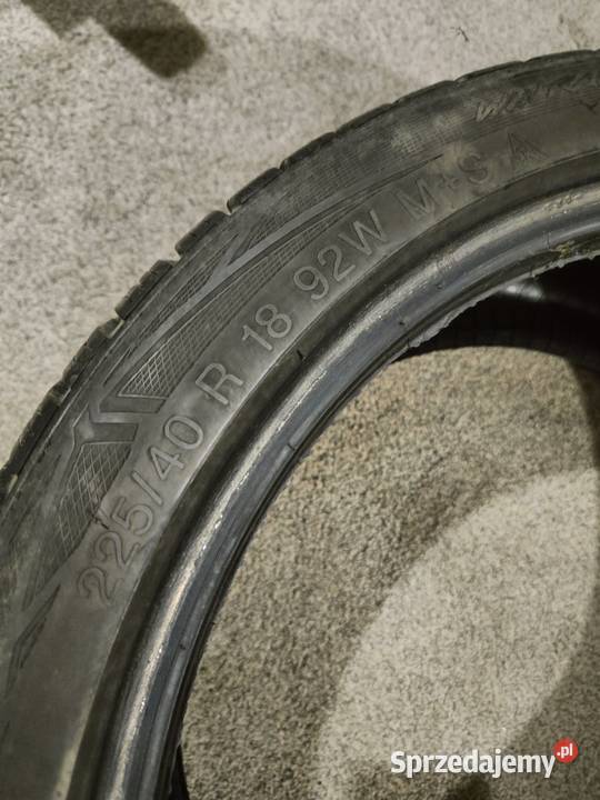 2x Opona zimowa Vredestein Wintrac Pro 22540R18 zima śląskie Bełk