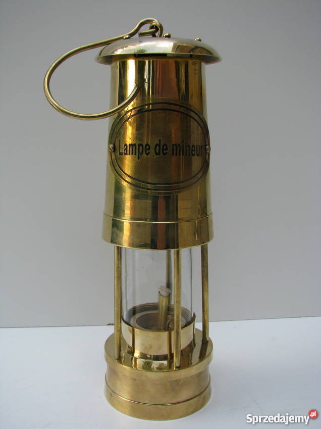 MOSIĘŻNA LAMPA NAFTOWA SPRAWNA UNIKAT Kraków